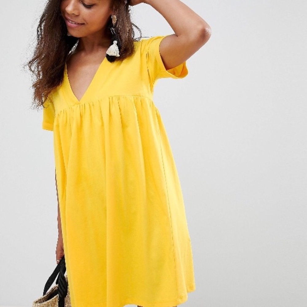 ASOS design petite ultimate smock dress
